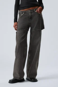 Weekday AMPLE LOW LOOSE CUT JEANS>Women Jeans