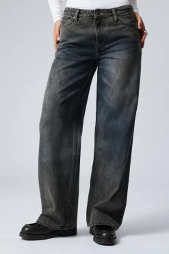Weekday AMPLE LOW LOOSE MUDDY JEANS>Women Jeans