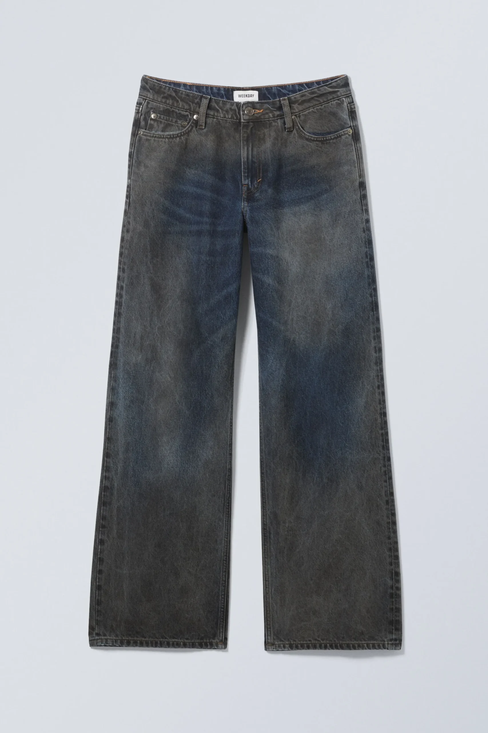 Weekday AMPLE LOW LOOSE MUDDY JEANS>Women Jeans