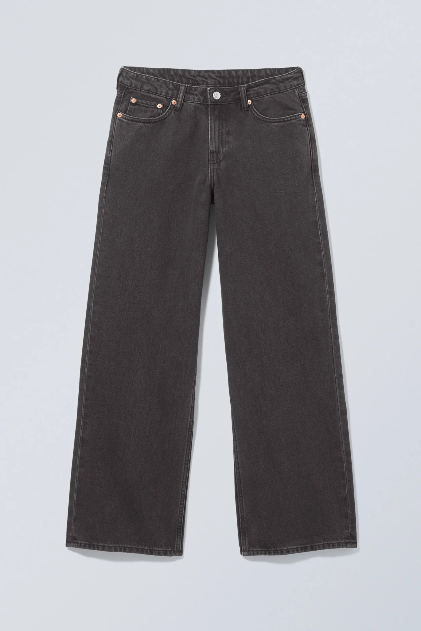 Weekday AMPLE LOW RISE LOOSE WIDE LEG JEANS>Women Jeans