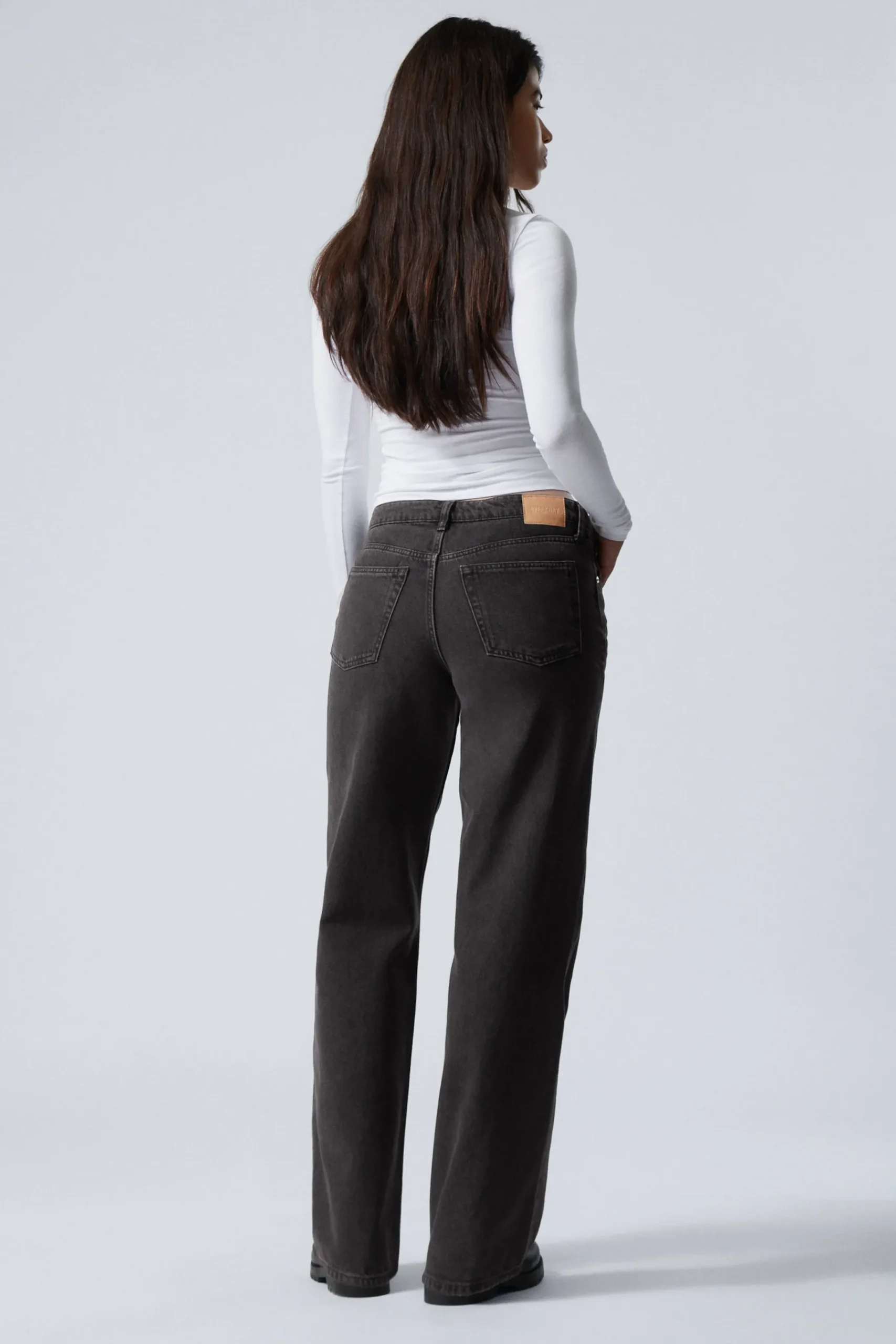 Weekday AMPLE LOW RISE LOOSE WIDE LEG JEANS>Women Jeans