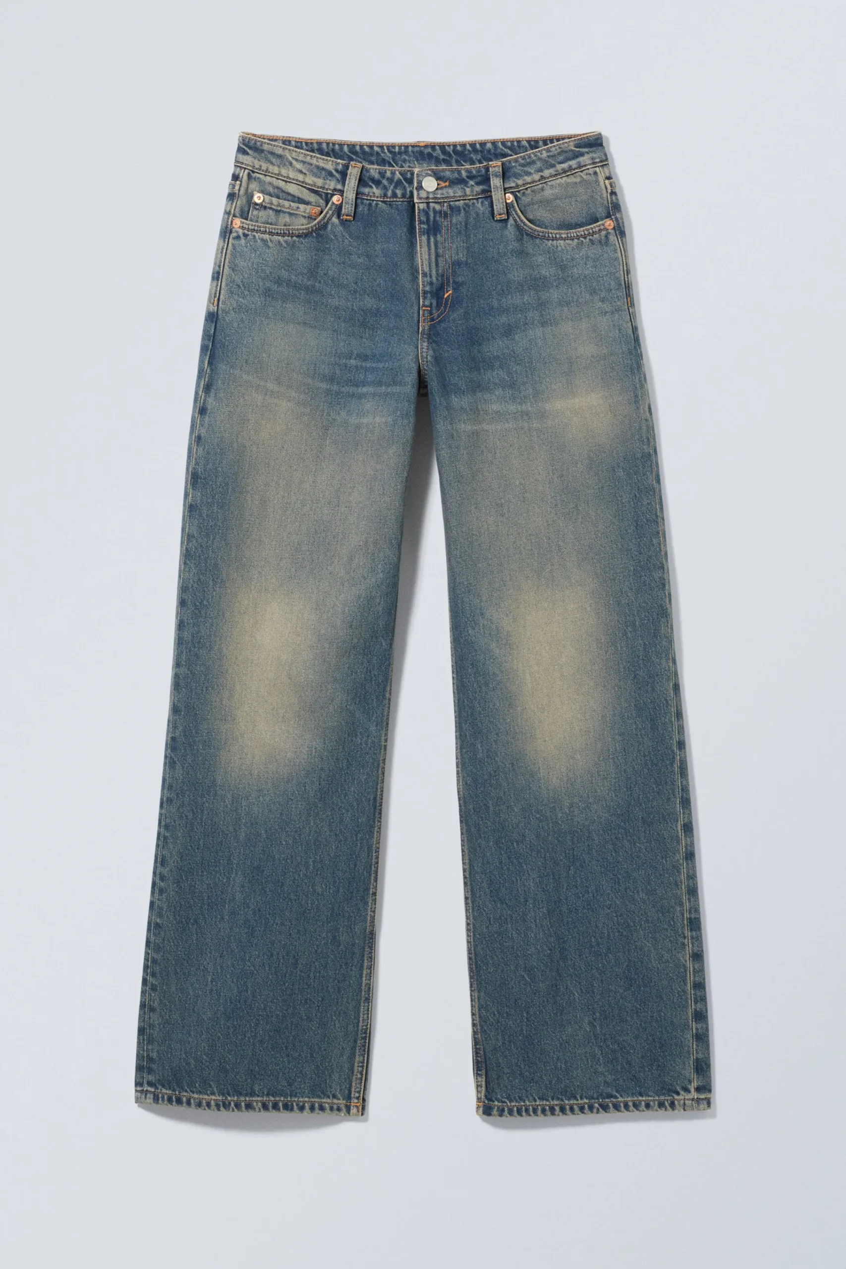 Weekday AMPLE LOW RISE LOOSE WIDE LEG JEANS>Women Jeans