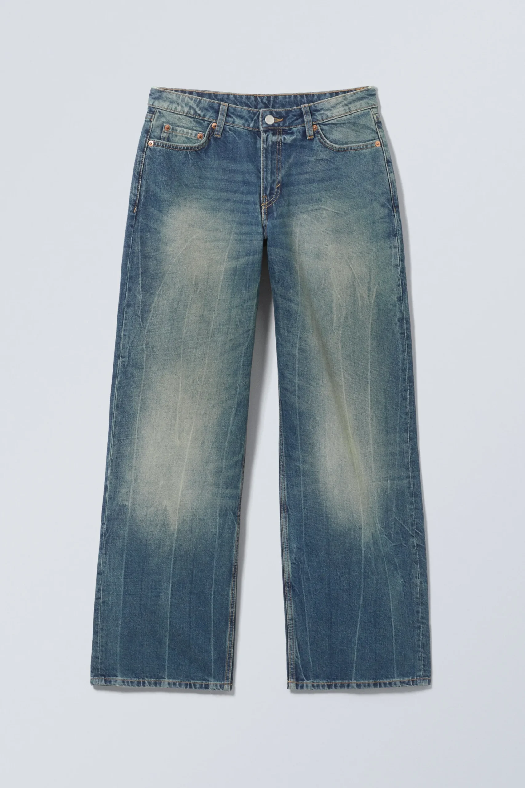 Weekday AMPLE LOW RISE LOOSE WIDE LEG JEANS>Women Jeans