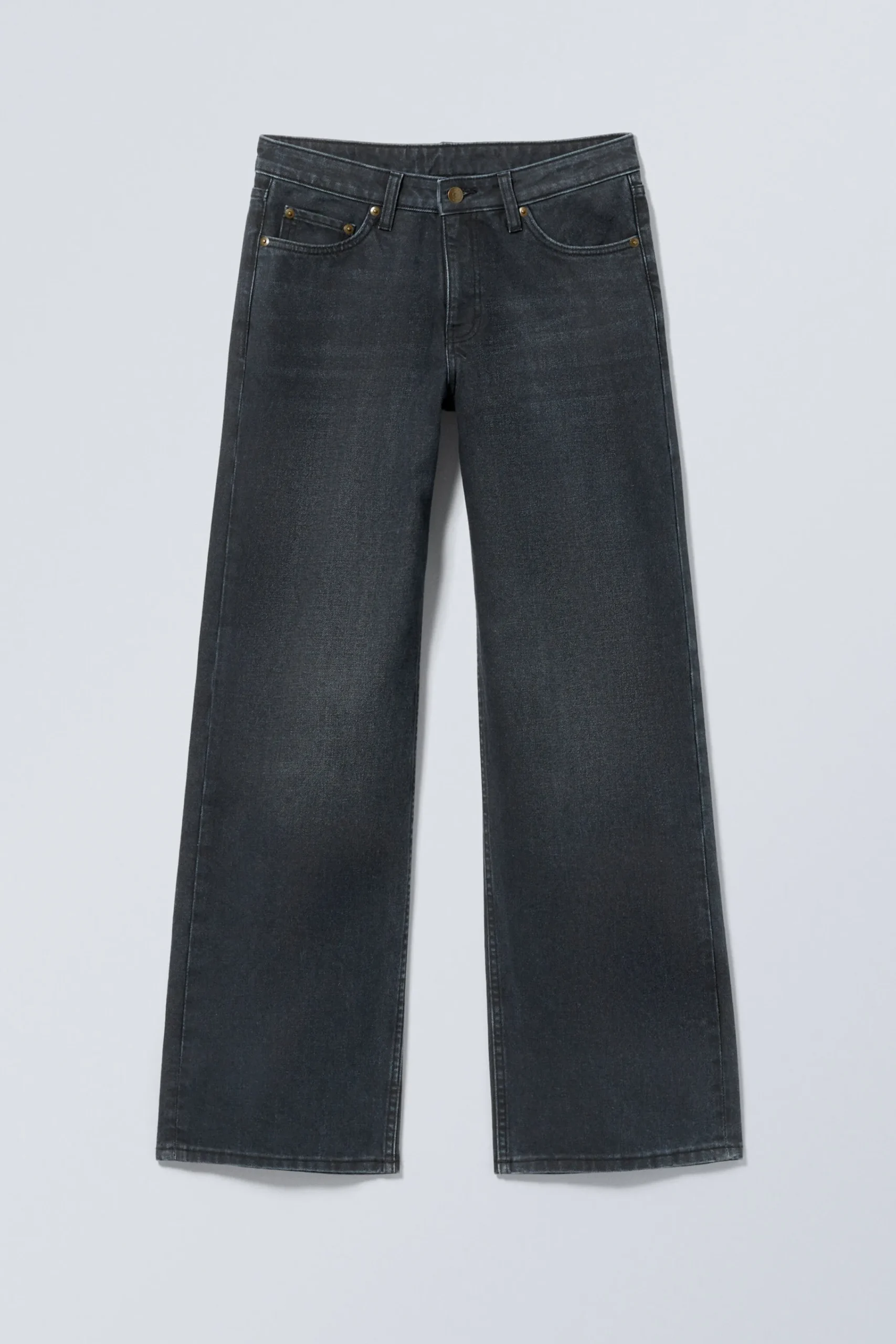 Weekday AMPLE LOW RISE LOOSE WIDE LEG JEANS>Women Jeans