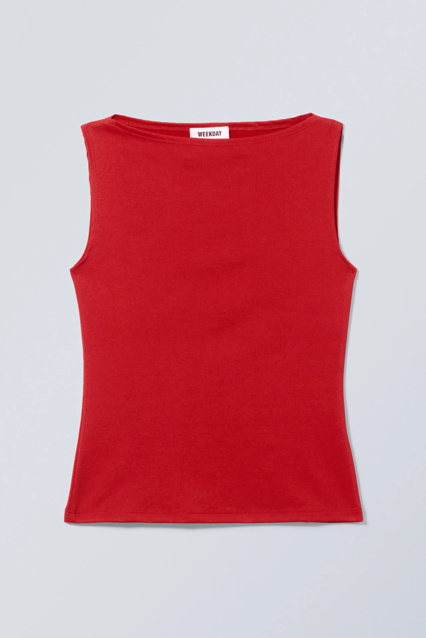 Weekday ANNIE SLEEVELESS BOAT-NECK TOP>Women Tops