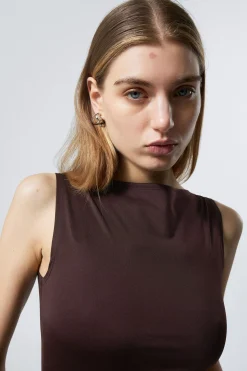 Weekday ANNIE SLEEVELESS BOAT-NECK TOP>Women Tops
