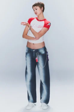 Weekday ANTI LOW WAIST REGULAR STRAIGHT JEANS>Women Jeans