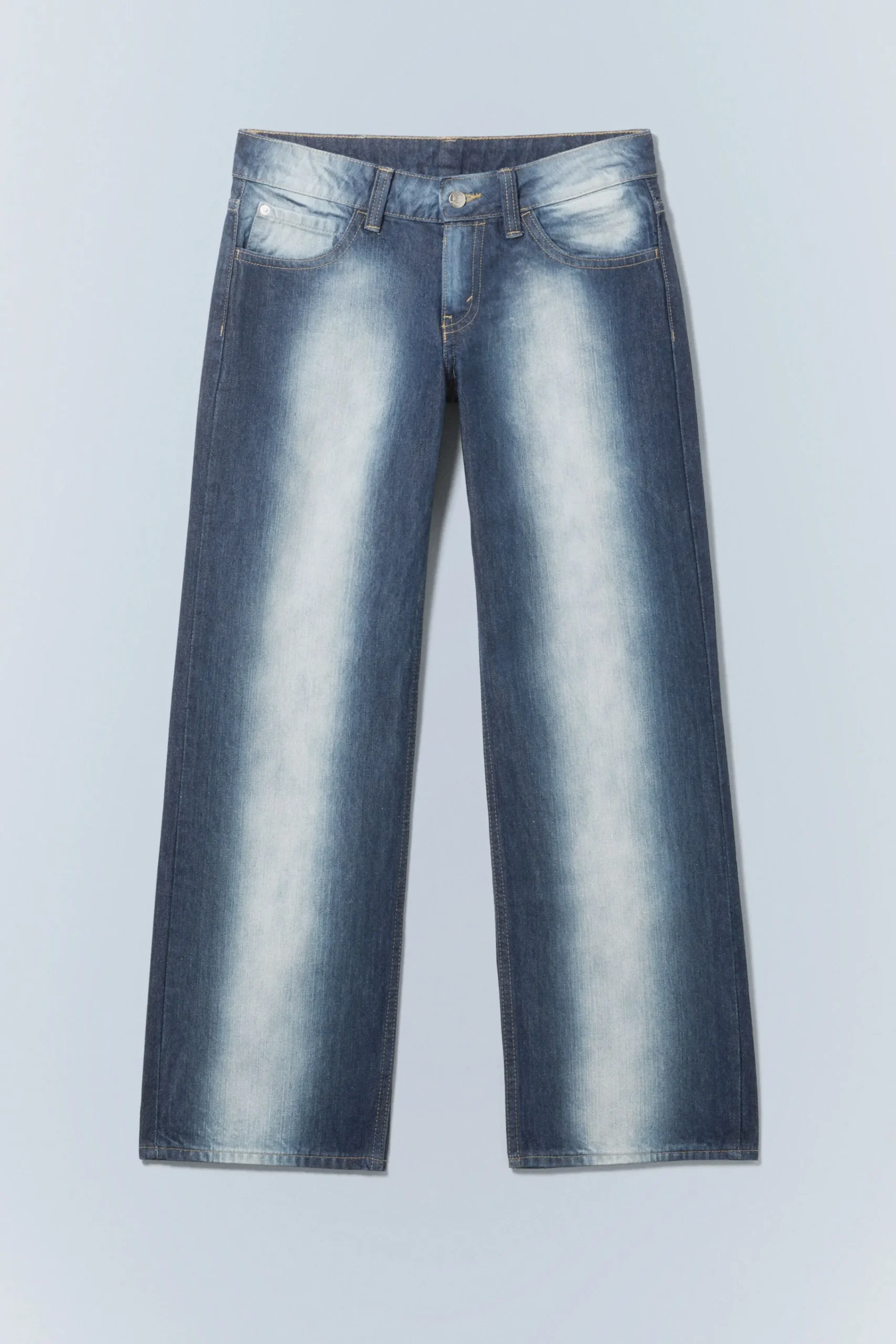 Weekday ANTI LOW WAIST REGULAR STRAIGHT JEANS>Women Jeans