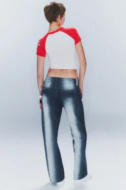 Weekday ANTI LOW WAIST REGULAR STRAIGHT JEANS><noscript><img width=