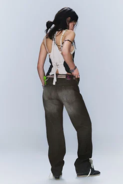 Weekday ANTI UNISEX LOW WAIST REGULAR STRAIGHT JEANS><noscript><img width=