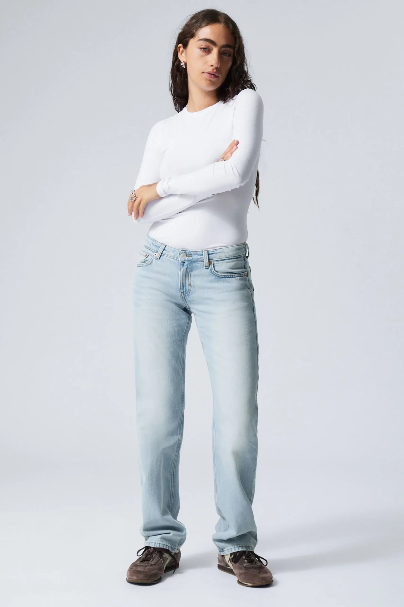Weekday ARROW LOW RISE REGULAR STRAIGHT LEG JEANS>Women Jeans