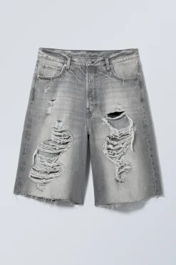 Weekday ASTRO DENIM LOOSE BAGGY SHORTS> Shorts