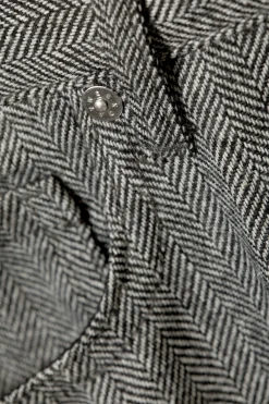 Weekday ASTRO LOOSE BAGGY HERRINGBONE TROUSERS><noscript><img width=