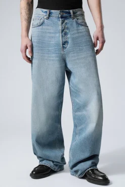 Weekday ASTRO LOOSE BAGGY LEG JEANS><noscript><img width=