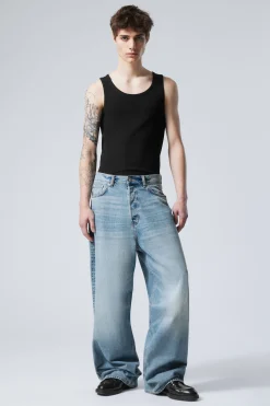 Weekday ASTRO LOOSE BAGGY LEG JEANS><noscript><img width=