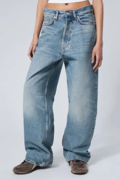 Weekday ASTRO LOOSE BAGGY LEG JEANS><noscript><img width=