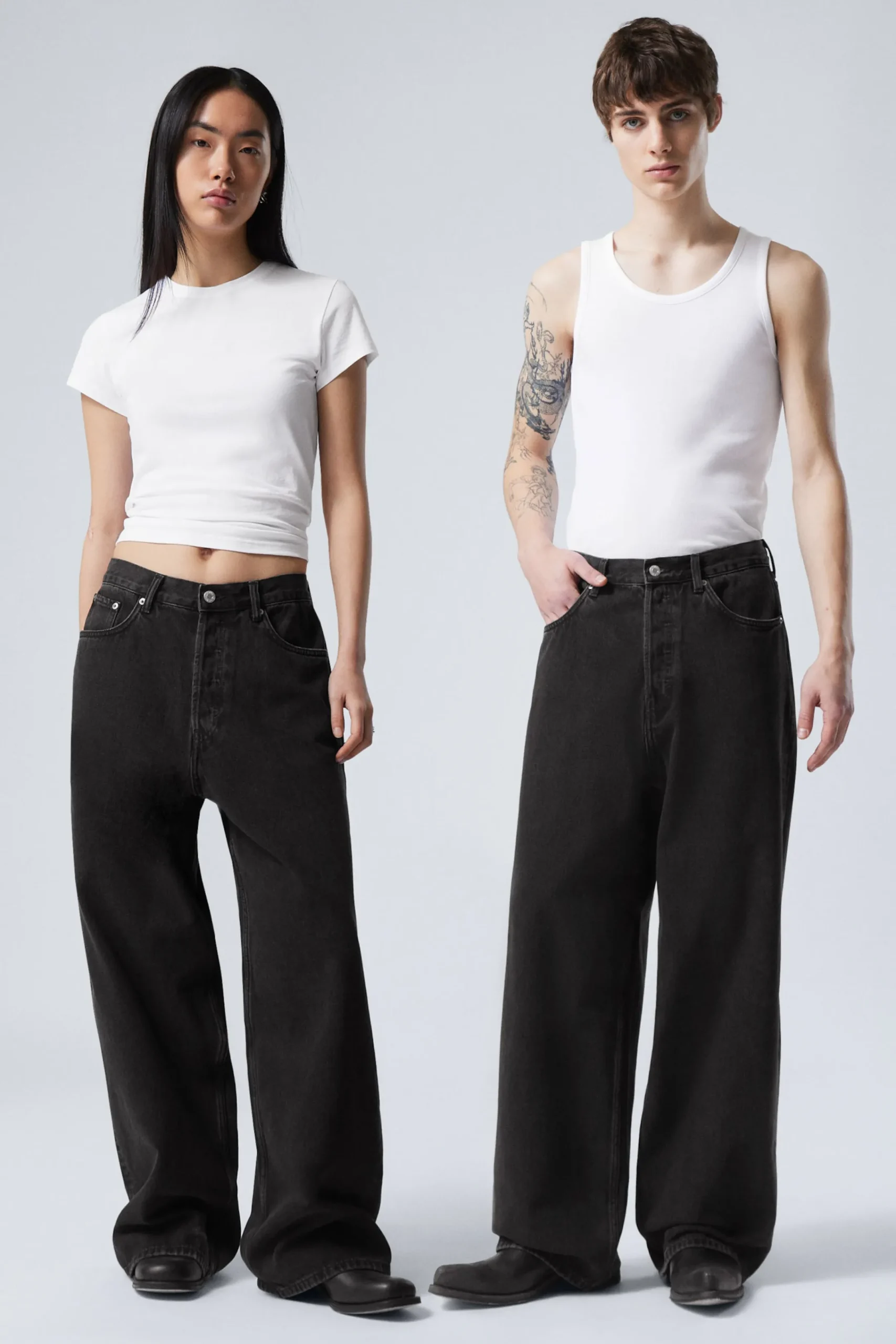Weekday ASTRO LOOSE BAGGY LEG JEANS> Jeans