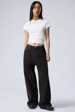Weekday ASTRO LOOSE BAGGY LEG JEANS><noscript><img width=