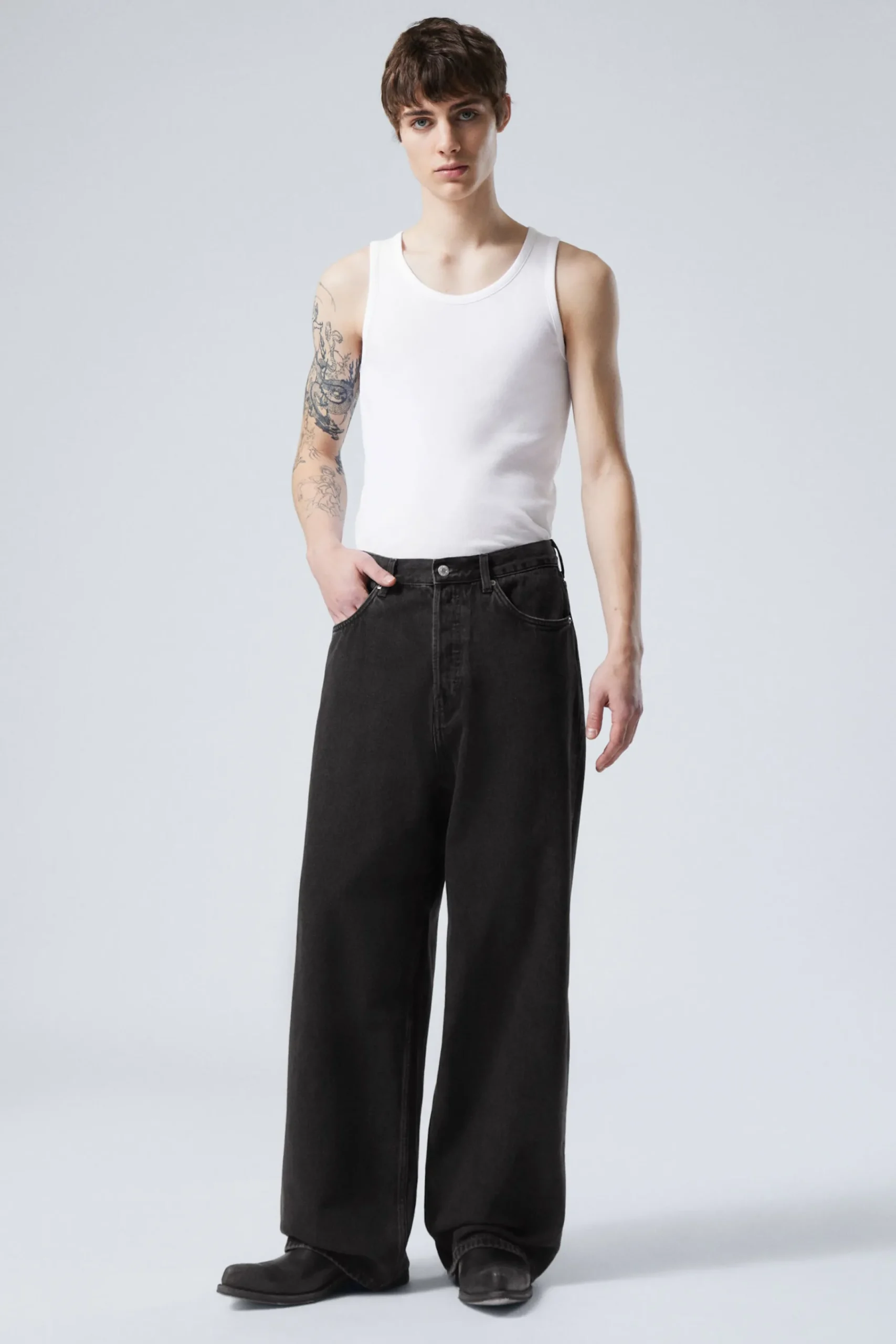 Weekday ASTRO LOOSE BAGGY LEG JEANS> Jeans