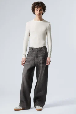 Weekday ASTRO LOOSE BAGGY LEG JEANS><noscript><img width=