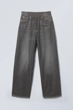 Weekday ASTRO LOOSE BAGGY LEG JEANS><noscript><img width=