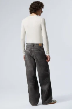 Weekday ASTRO LOOSE BAGGY LEG JEANS><noscript><img width=