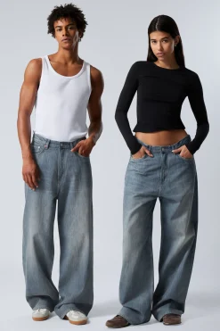 Weekday ASTRO LOOSE BAGGY LEG JEANS>Women Jeans|Jeans
