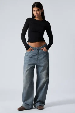 Weekday ASTRO LOOSE BAGGY LEG JEANS>Women Jeans|Jeans