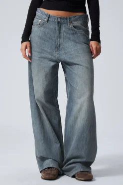 Weekday ASTRO LOOSE BAGGY LEG JEANS><noscript><img width=