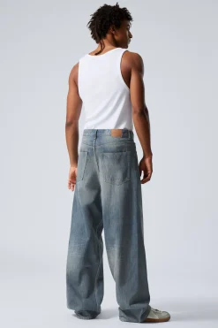Weekday ASTRO LOOSE BAGGY LEG JEANS><noscript><img width=
