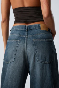 Weekday ASTRO LOOSE BAGGY LEG JEANS><noscript><img width=