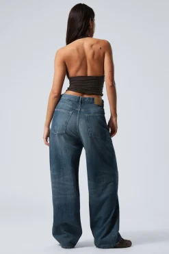 Weekday ASTRO LOOSE BAGGY LEG JEANS><noscript><img width=