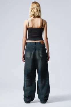 Weekday ASTRO LOOSE BAGGY LEG JEANS><noscript><img width=