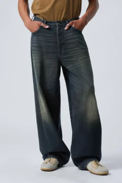 Weekday ASTRO LOOSE BAGGY LEG JEANS><noscript><img width=