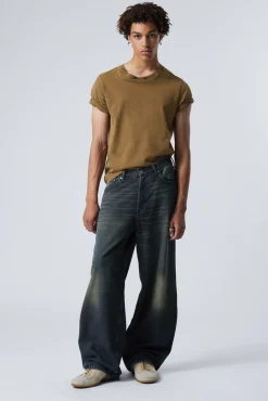 Weekday ASTRO LOOSE BAGGY LEG JEANS><noscript><img width=