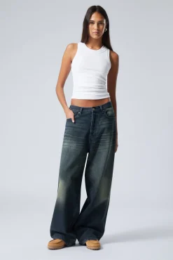 Weekday ASTRO LOOSE BAGGY LEG JEANS><noscript><img width=