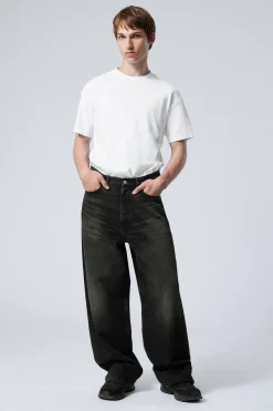 Weekday ASTRO LOOSE BAGGY LEG JEANS><noscript><img width=