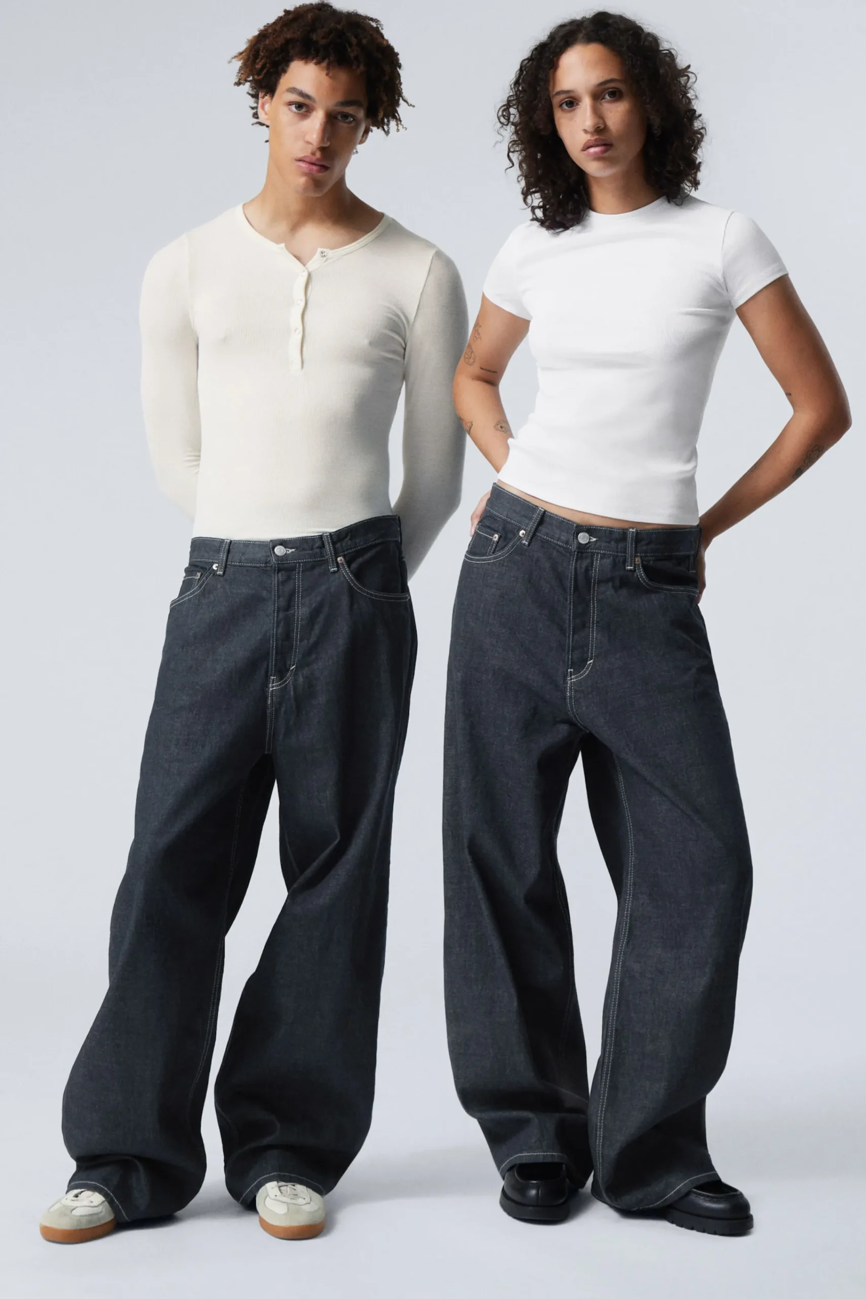 Weekday ASTRO LOOSE BAGGY LEG JEANS>Women Jeans|Jeans