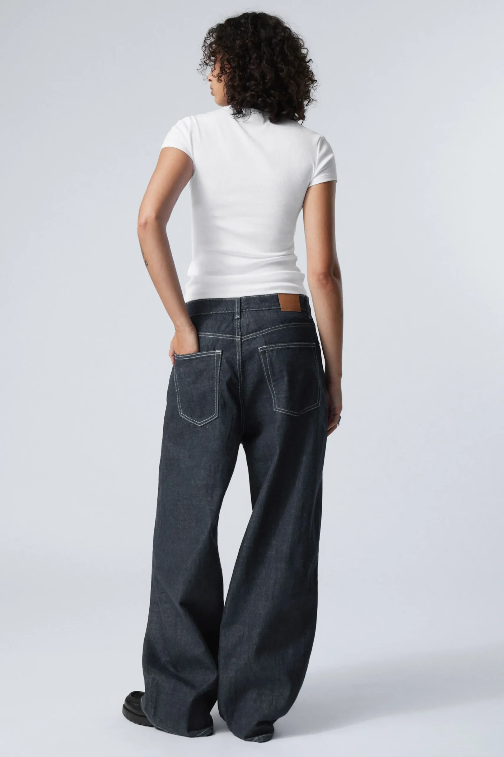 Weekday ASTRO LOOSE BAGGY LEG JEANS>Women Jeans|Jeans