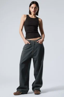 Weekday ASTRO LOOSE BAGGY LEG JEANS><noscript><img width=