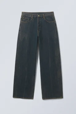Weekday ASTRO LOOSE BAGGY LEG JEANS><noscript><img width=