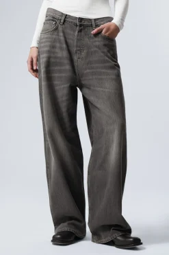 Weekday ASTRO LOOSE BAGGY LEG JEANS><noscript><img width=