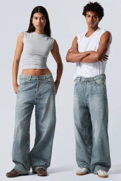 Weekday ASTRO LOOSE BAGGY LEG JEANS>Women Jeans|Jeans