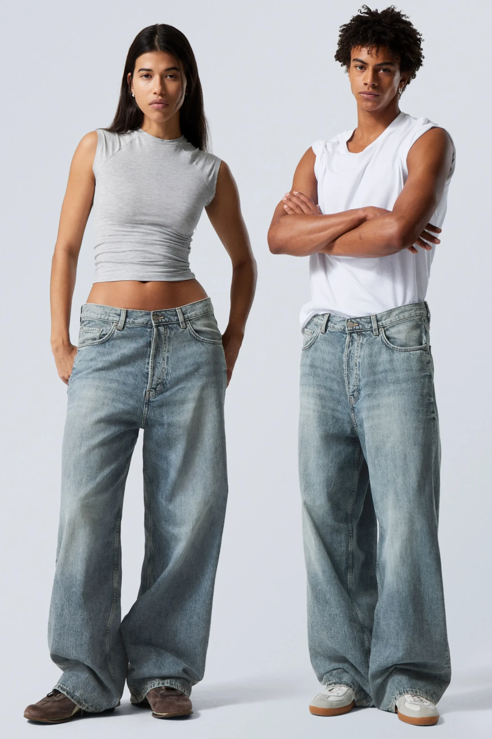 Weekday ASTRO LOOSE BAGGY LEG JEANS>Women Jeans|Jeans
