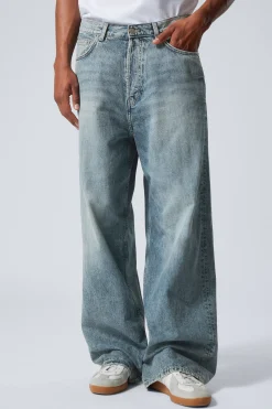 Weekday ASTRO LOOSE BAGGY LEG JEANS><noscript><img width=