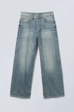 Weekday ASTRO LOOSE BAGGY LEG JEANS><noscript><img width=