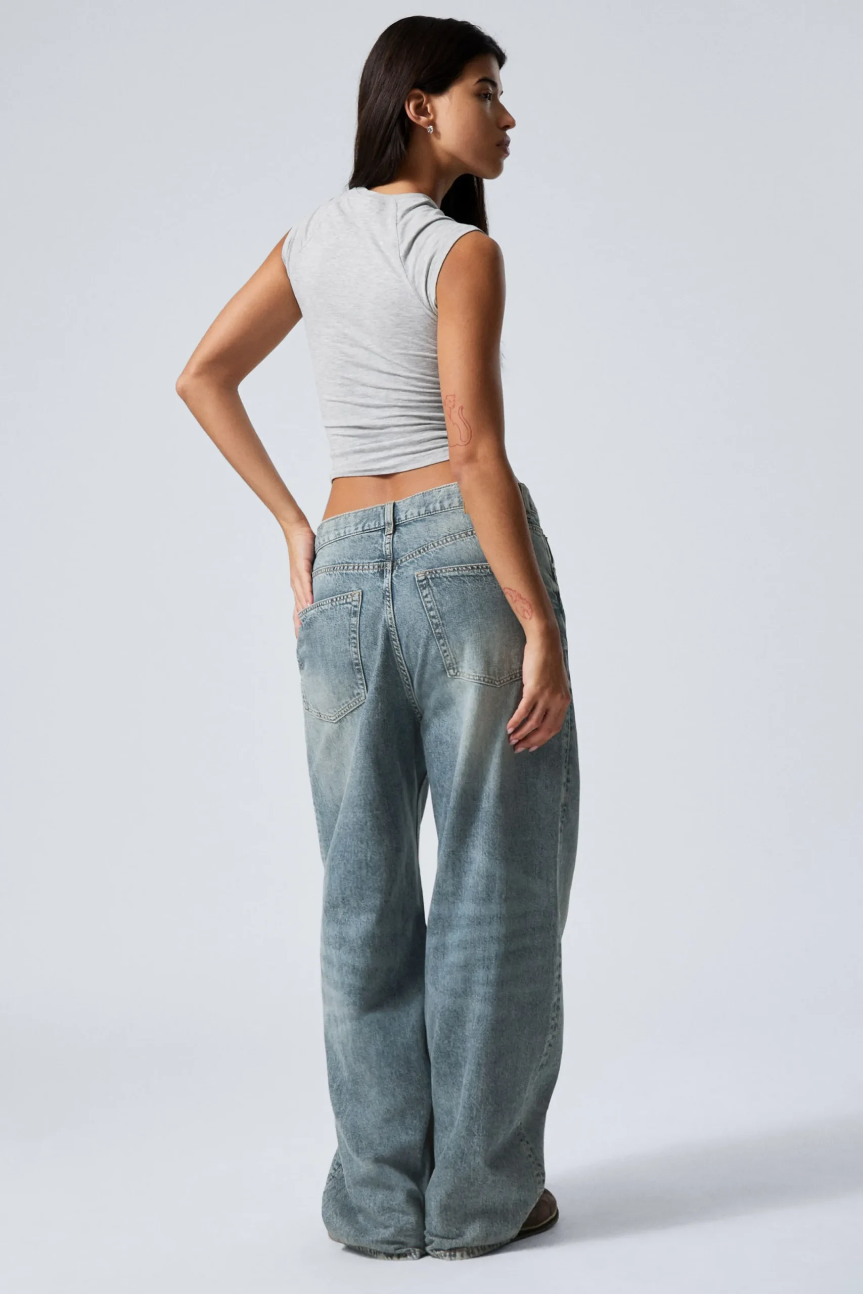 Weekday ASTRO LOOSE BAGGY LEG JEANS>Women Jeans|Jeans