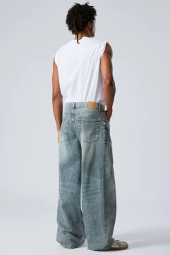 Weekday ASTRO LOOSE BAGGY LEG JEANS><noscript><img width=