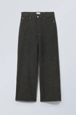 Weekday ASTRO LOOSE BAGGY NEPS SUIT TROUSERS><noscript><img width=