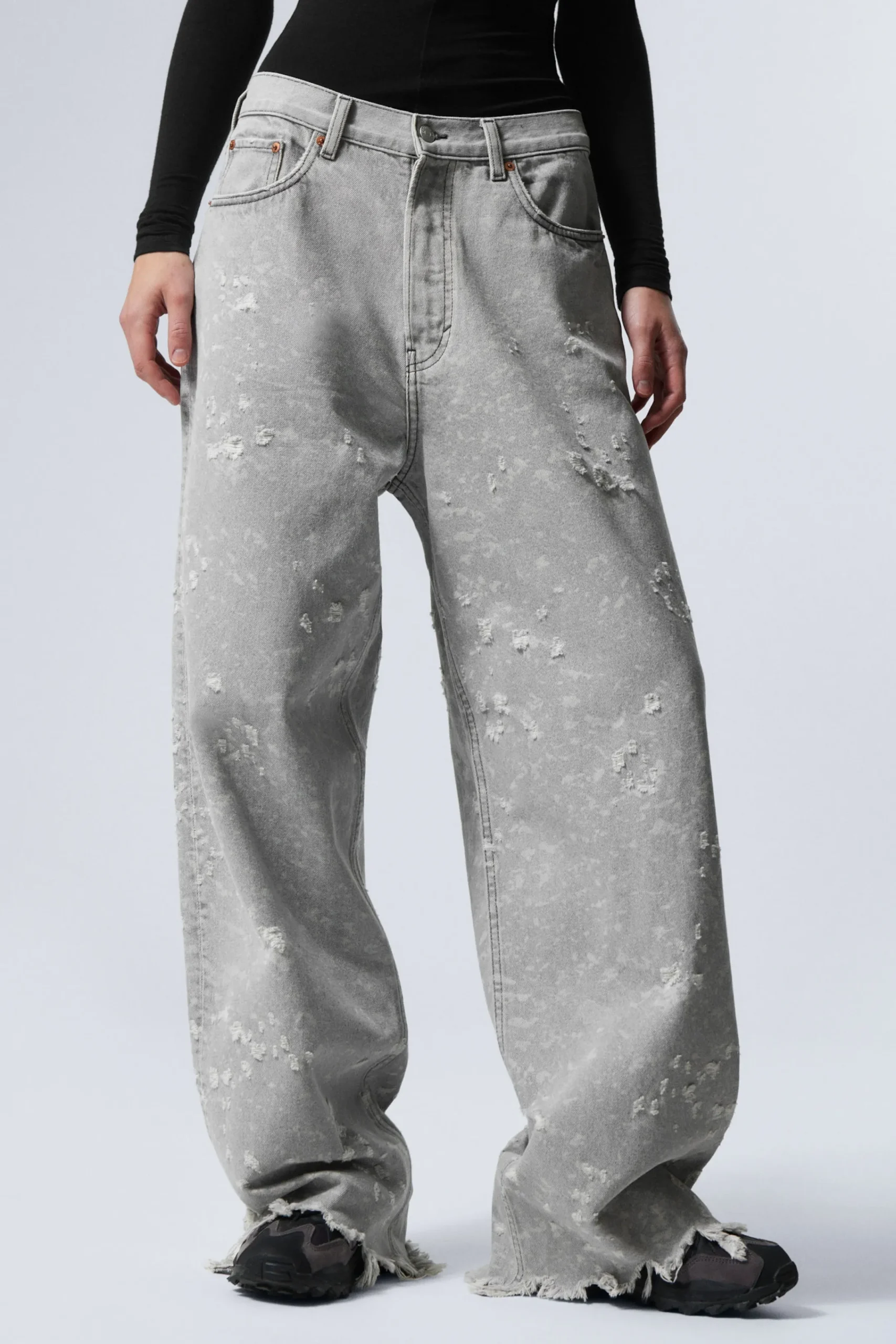 Weekday ASTRO LOOSE BAGGY TRASH JEANS> Jeans